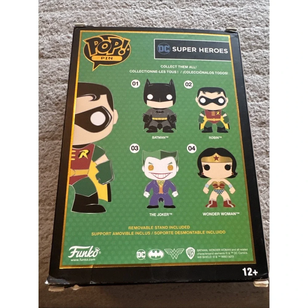 DC Super Heroes Robin‎ Funko Pop! Pin #02